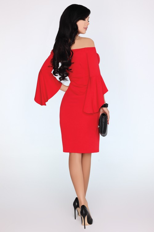 Yolandena - czerwona sukienka hiszpanka