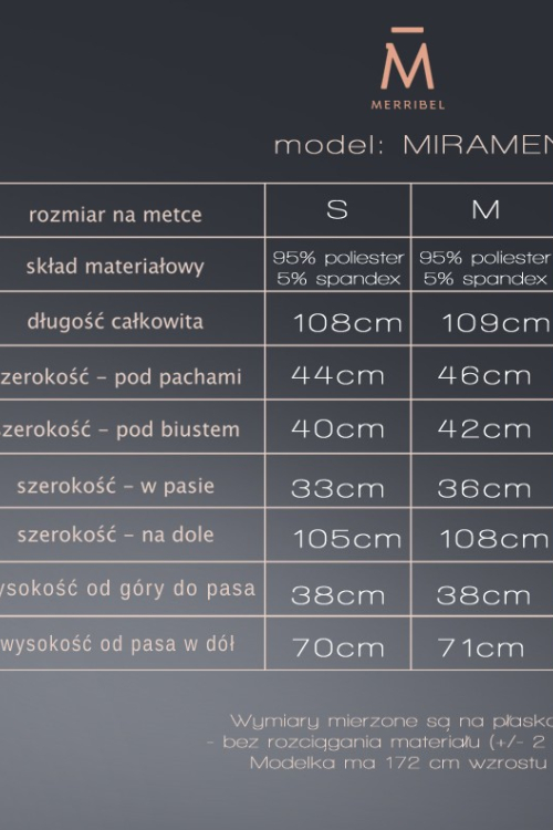 Sukienka Miramen Indygo