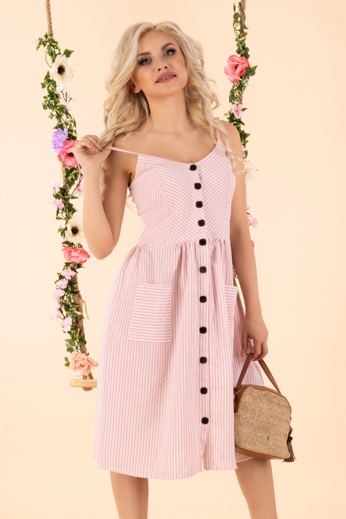 Sukienka Eviniam Pink D89