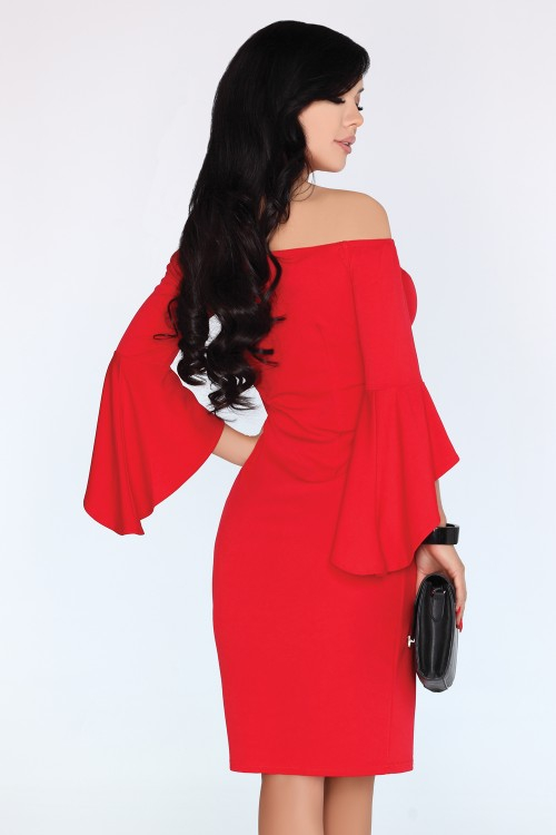Yolandena - czerwona sukienka hiszpanka