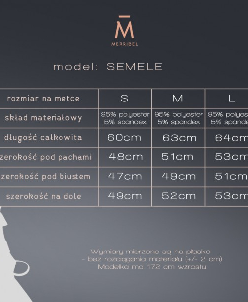 Bluzka Semele Peach 85283