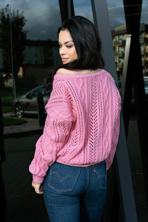 Sweter Boniqe Pink