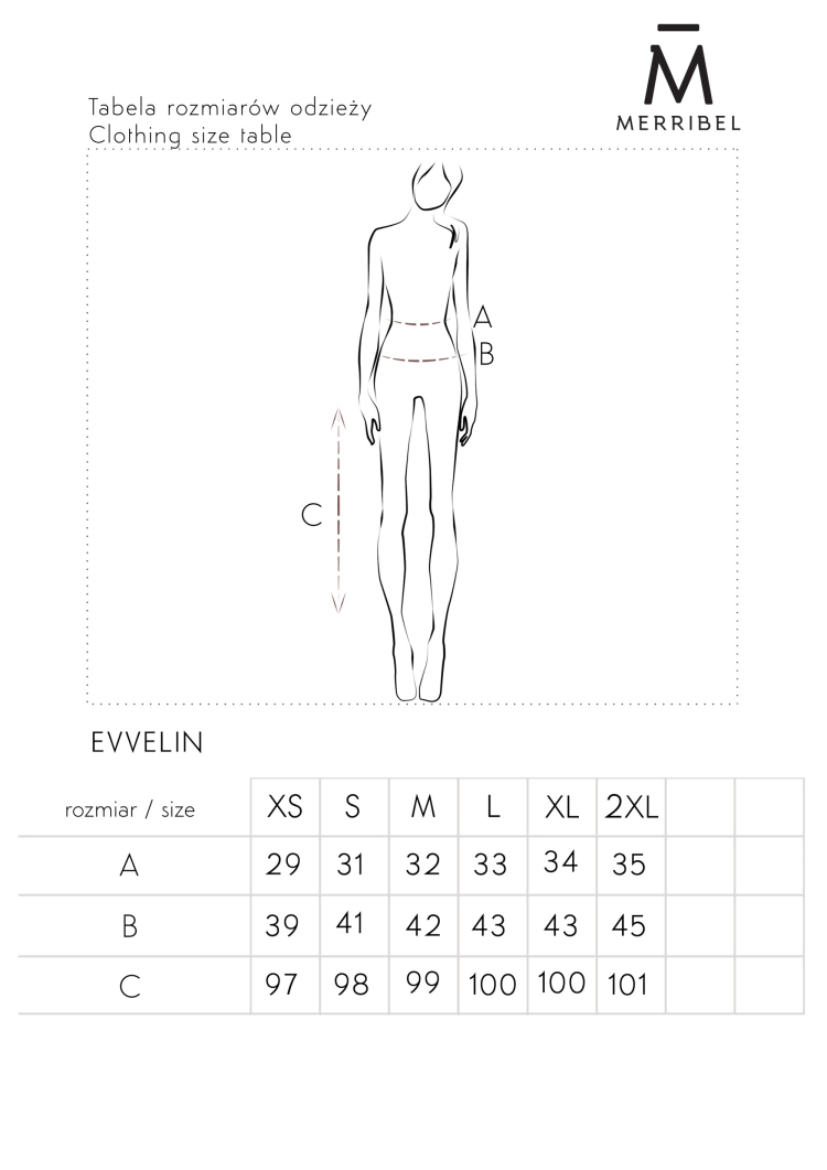 Evvelin - klasyczne jeansy rurki z podwyższonym stanem