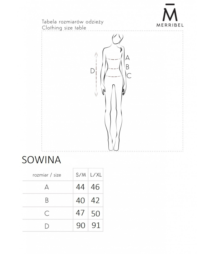 Sowina Beige - kremowa sukienka z czarnym kwiatowym motywem