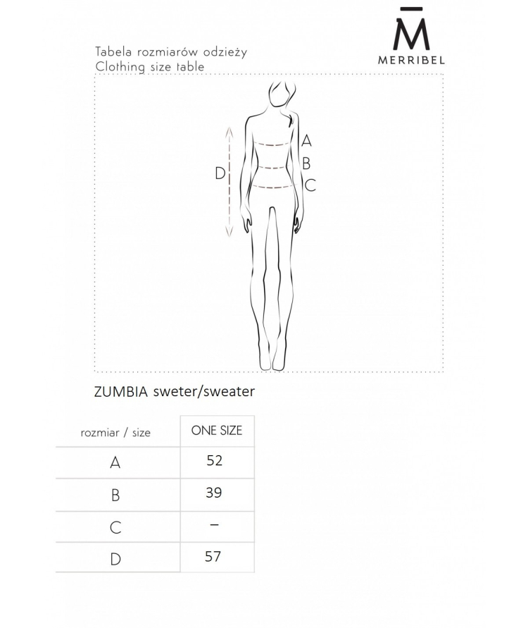 Zumbia Pink - komplet sweterkowy różowy