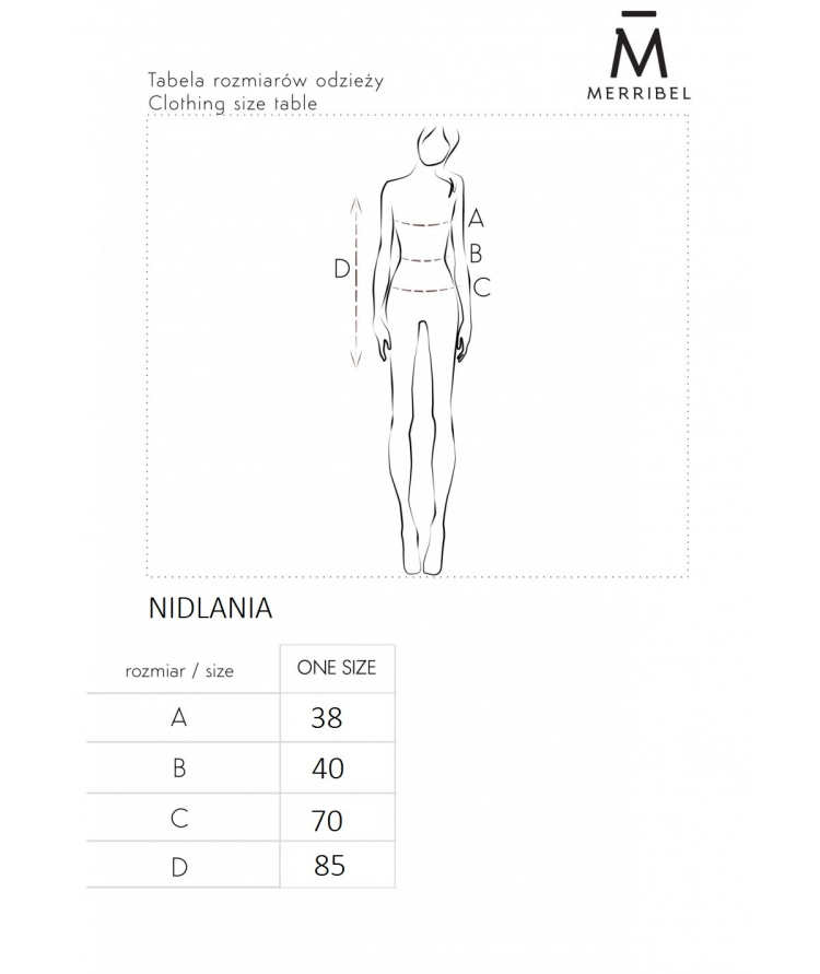 Nidlania Lilac - sukienka hiszpanka