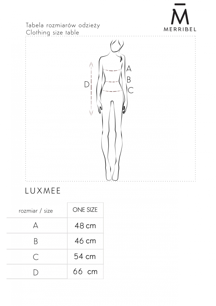 Luxmee Green - satynowy top z lejącym dekoltem