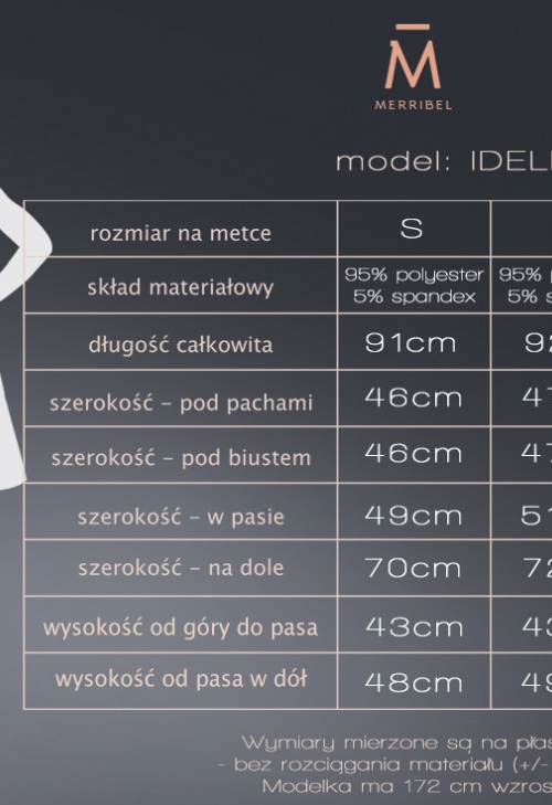 Sukienka Idele Brown 85328