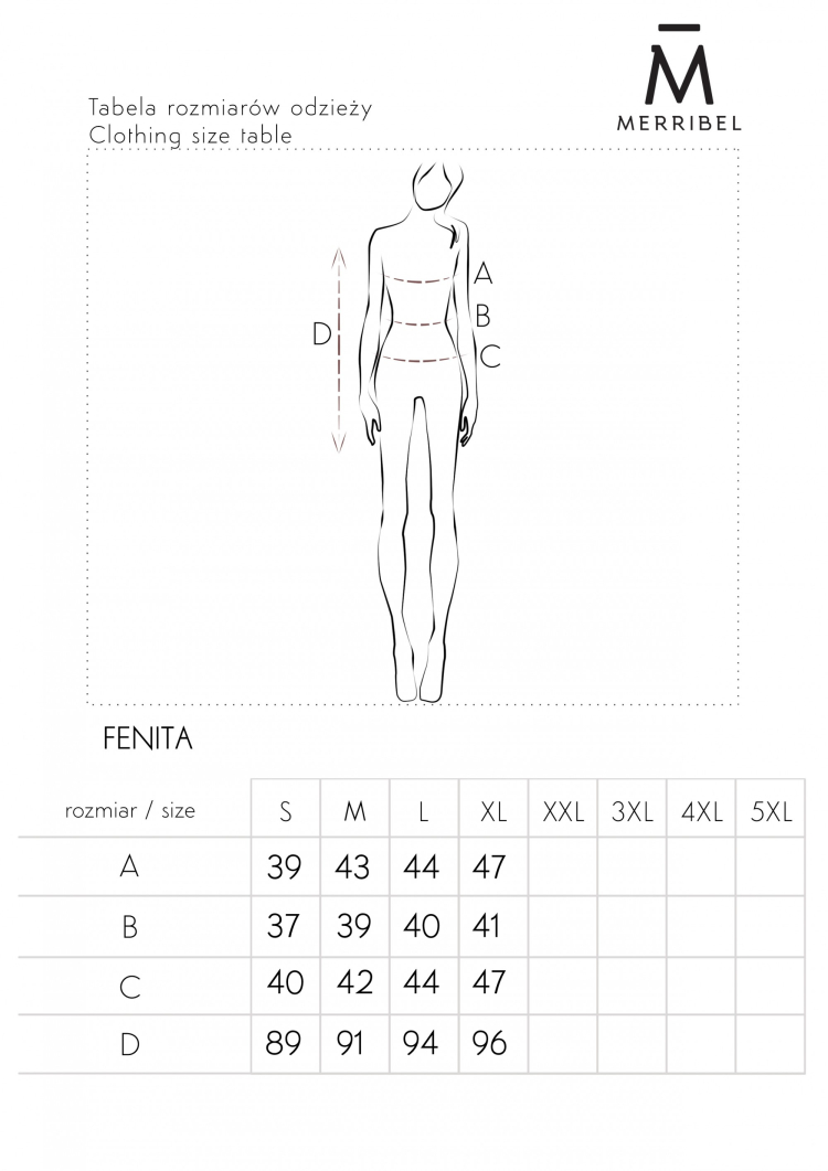 Fenita - sukienka z falbanką
