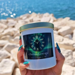 Chorwacka Wyspa - świeca sojowa inspirowana książką "OTOK"